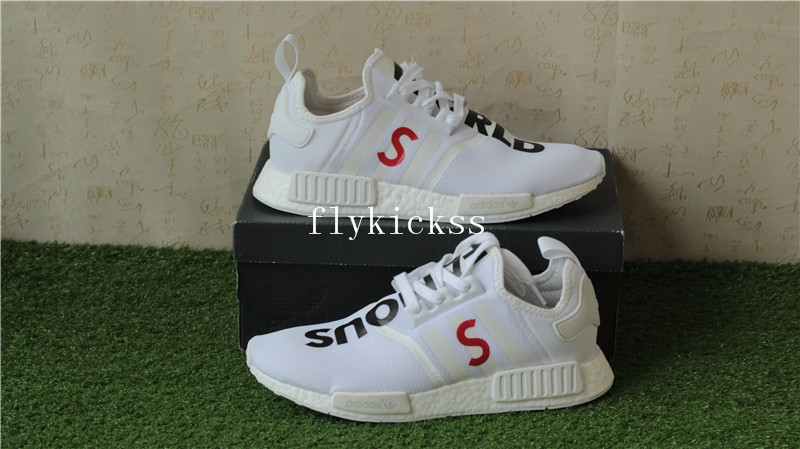 Real Boost Adidas NMD R1 Supreme World Famous